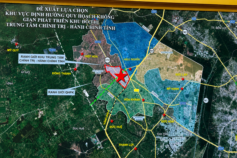 QUY HOẠCH MỚI NHẤT: Tây Ninh với khu đô thị công nghiệp 5.300ha và Trung tâm hành chính mới